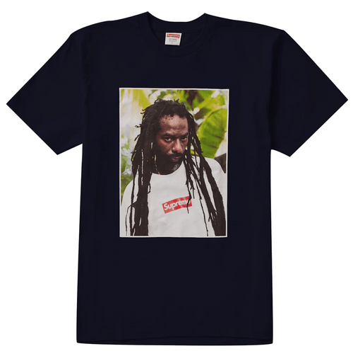Supreme Buju Banton Tee Navy
