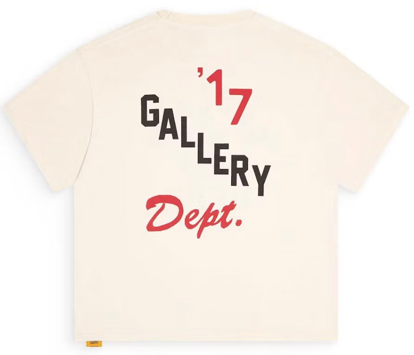 Gallery Dept. Boxing Merch Tee Cream