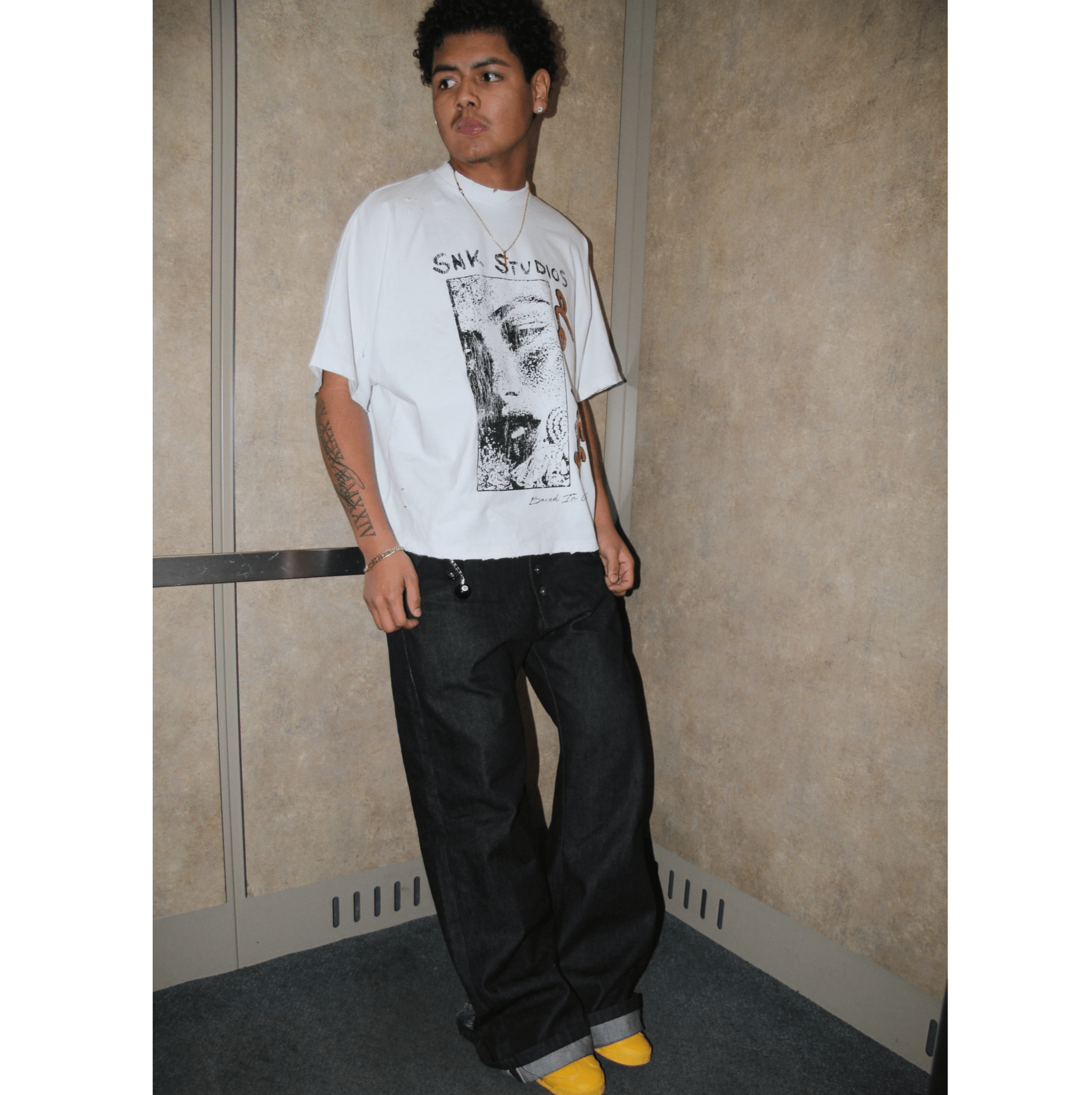 SNK Studios Desires Tee White