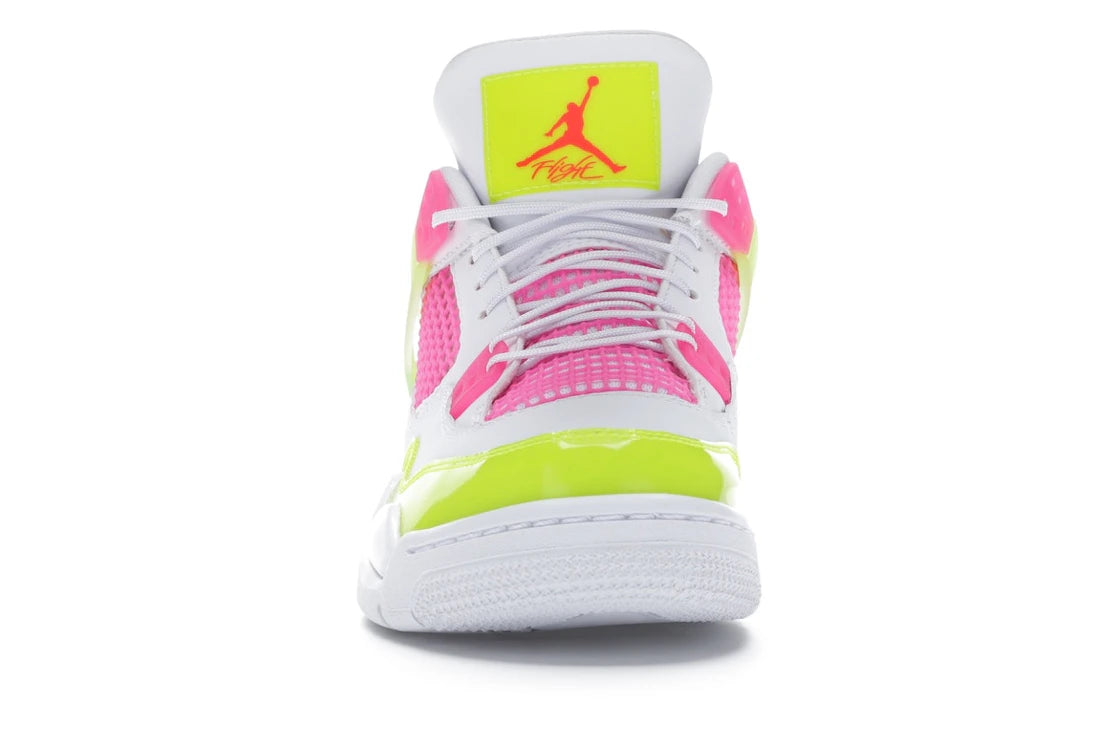 Jordan 4 Retro White Lemon Pink (GS)