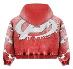 Prestige Flames Hoodie Red