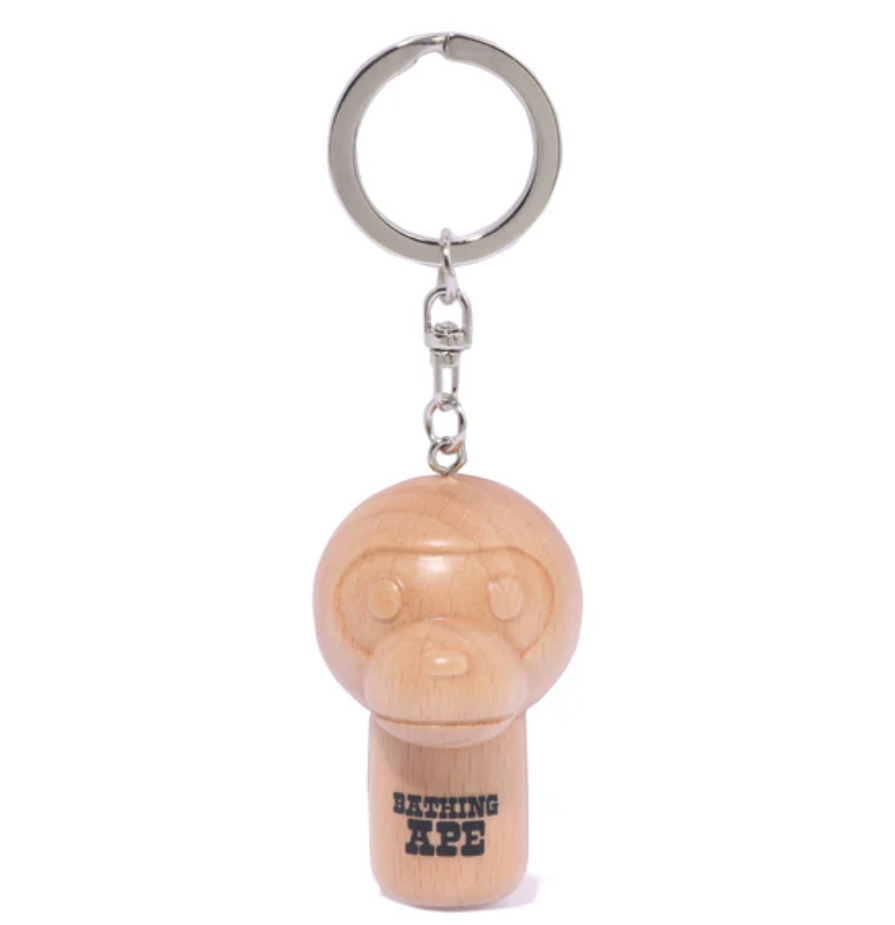 Bape Cork Keychain