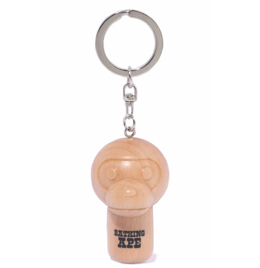 Bape Cork Keychain