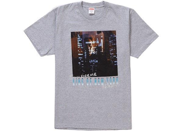 Supreme King of New York Tee Heather Grey