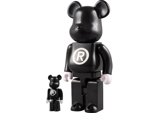Bearbrick RESONATEGOODENOUGH 400% Set Black