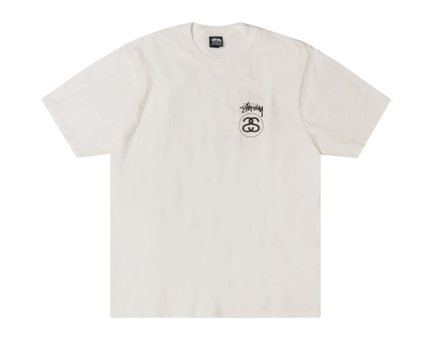 Stussy Stock Link Tee Pigment Dyed Natural