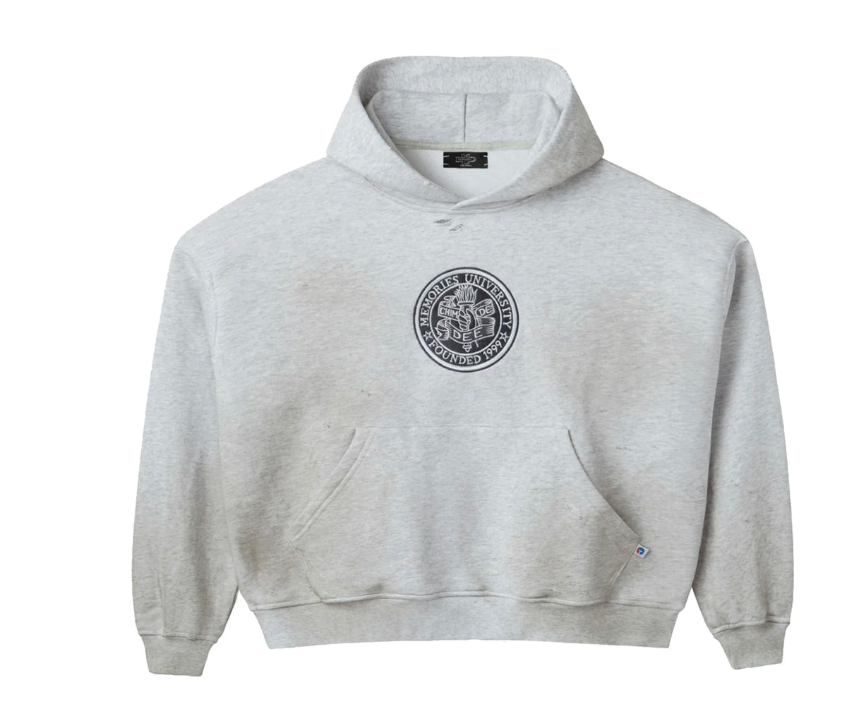 HMDD Memories University Hoodie Grey