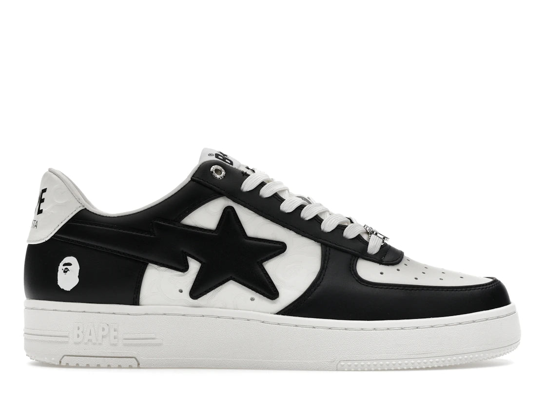 A Bathing Ape Bape Sta Low #3 White Black Cloud Camo
