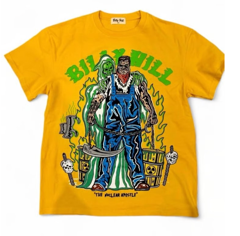 Warren Lottas X Billy Hill Nuclear Apostle Tee