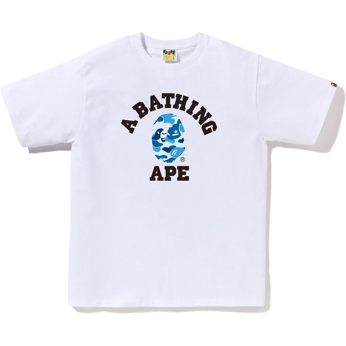 A Bathing Ape Blue camo Tee