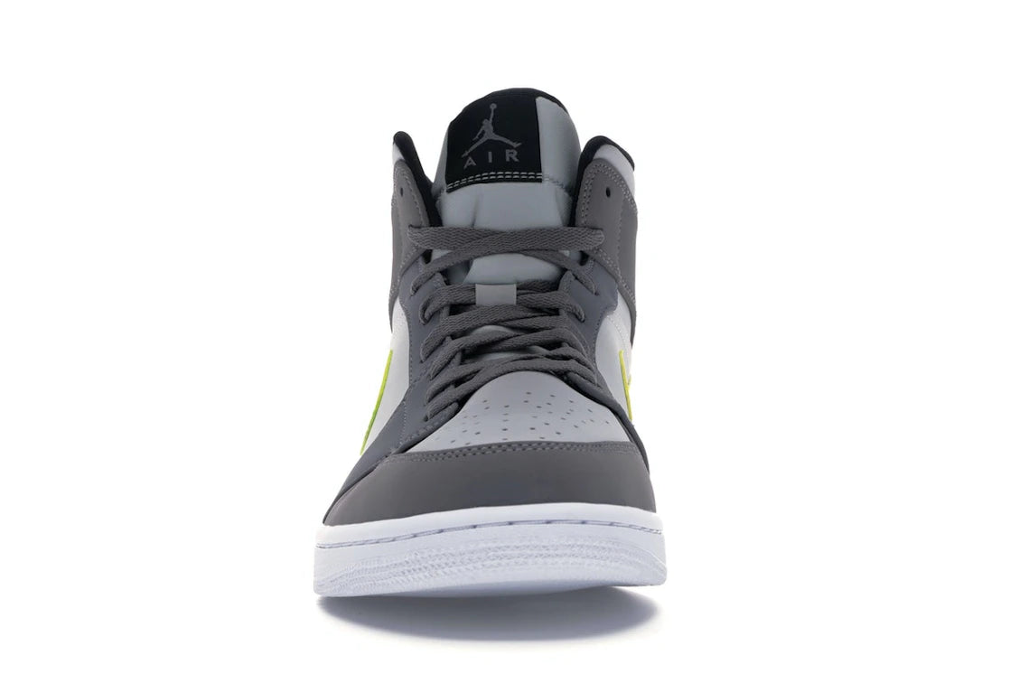 Jordan 1 Mid Gunsmoke Volt