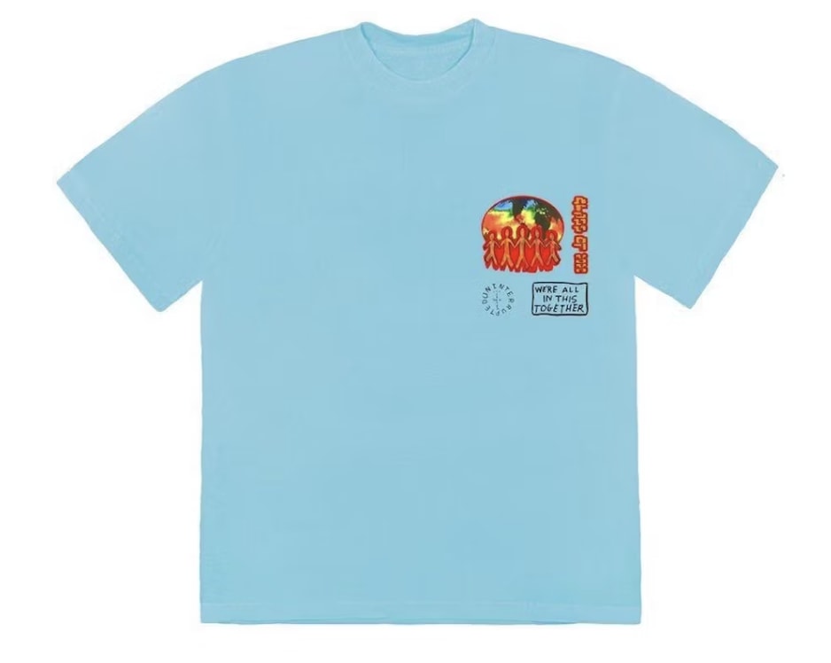 Travis Scott Cactus Jack C/O 2020 Tee Blue