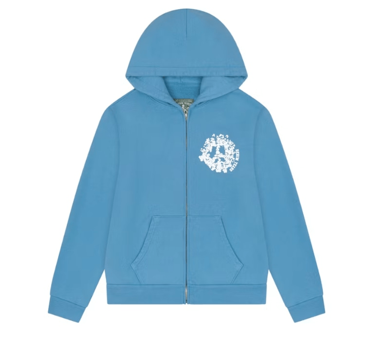 Denim Tears Denim University Zip Up Hoodie