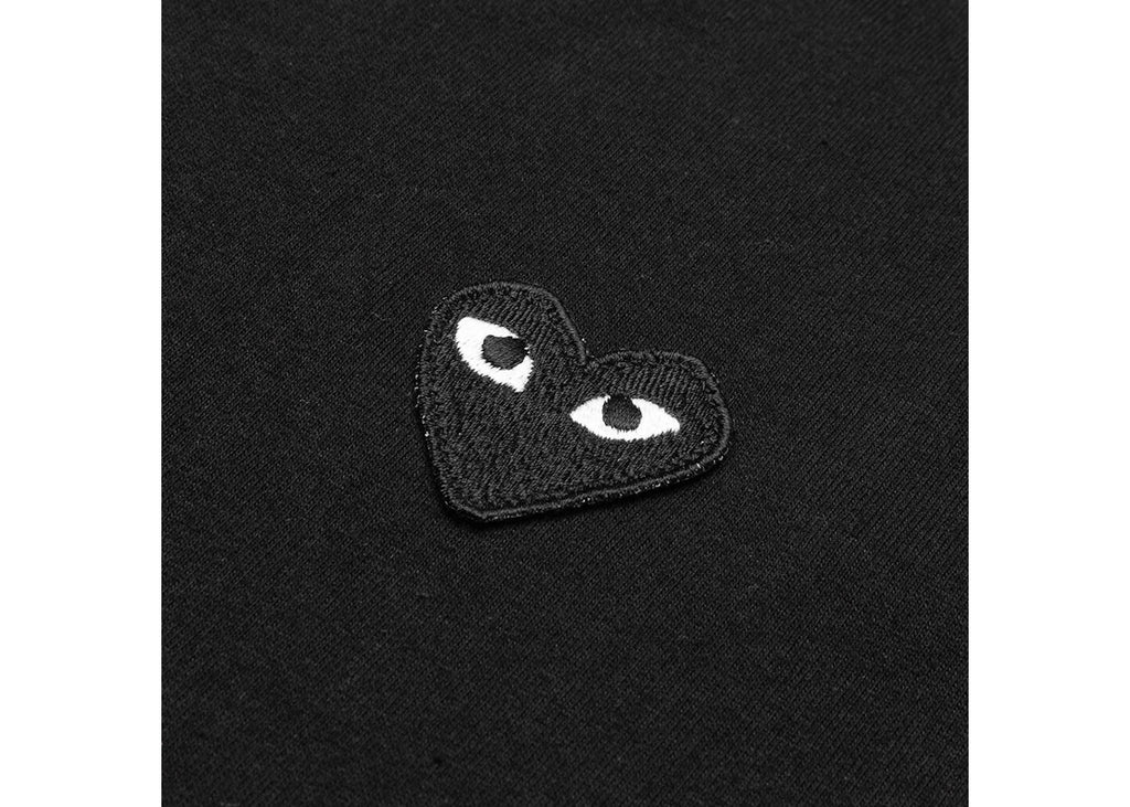 Comme des Garcons Play Black Emblem T-shirt Black