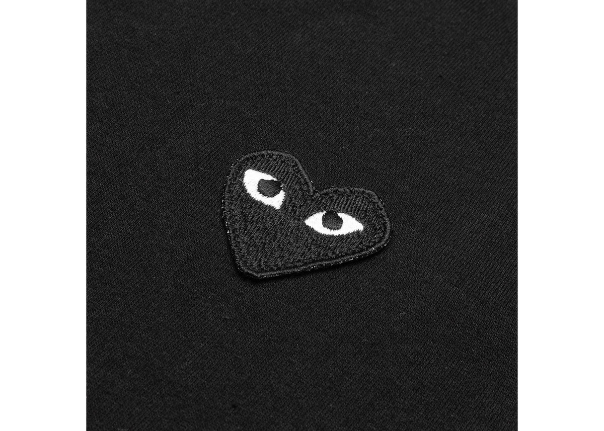 Comme des Garcons Play Black Emblem T-shirt Black