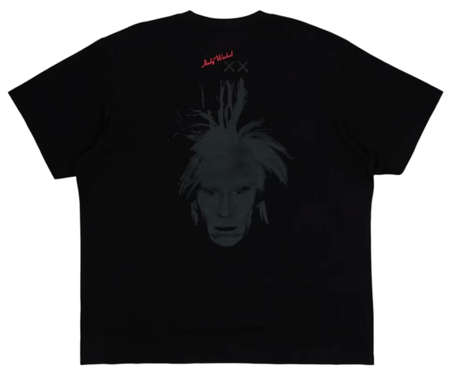 KAWS x Uniqlo Warhol UT Graphic 476352 Tee Black