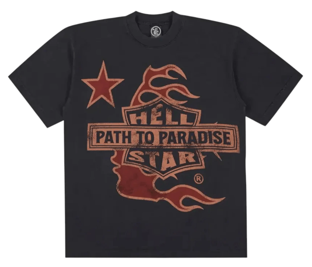 Hellstar Biker Tour Short Sleeve T-shirt Black