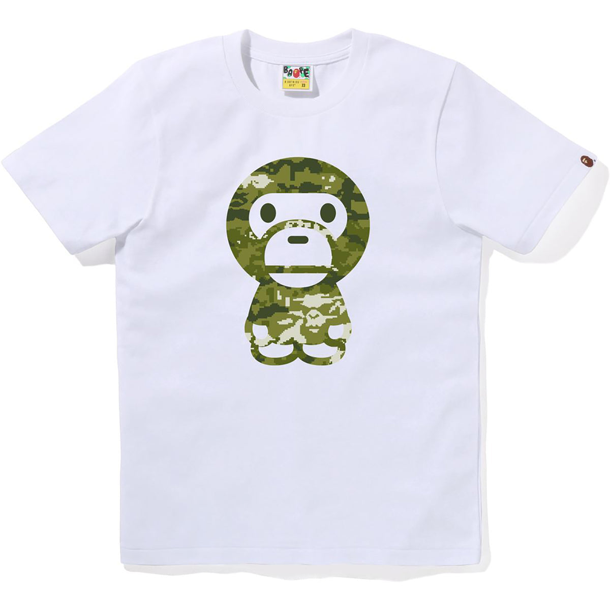 A Bathing Ape Camo Glitch Tee
