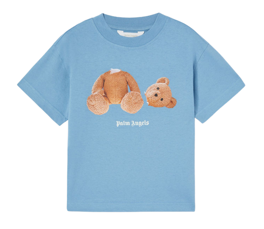 Palm Angels Teddy Bear Tee Kids Blue
