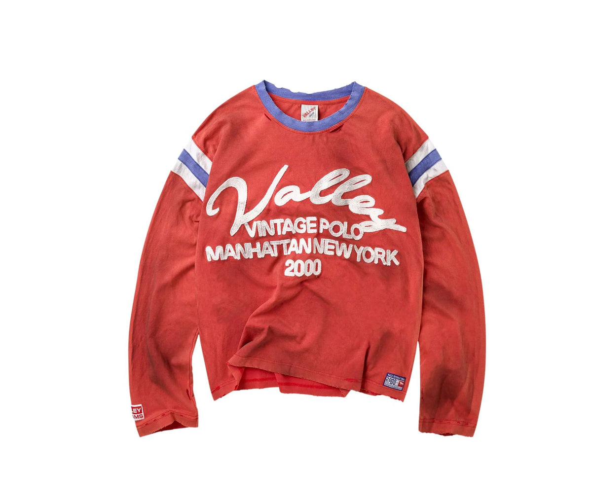Vale Forever Vintage Jersey Ls Red