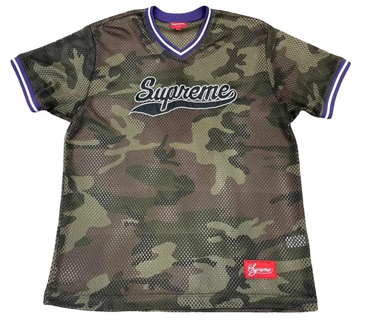 Supreme Jersey Camo S/L