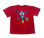 Anti Promo Graphic Pocket T-Shirt Red