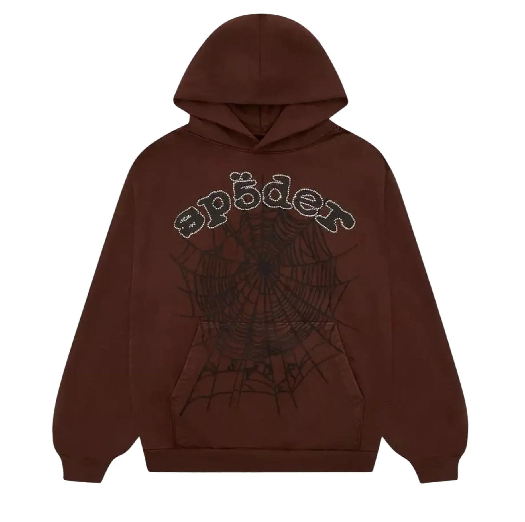 Sp5der OG Web Hoodie Brown (Complexcon Exclusive)