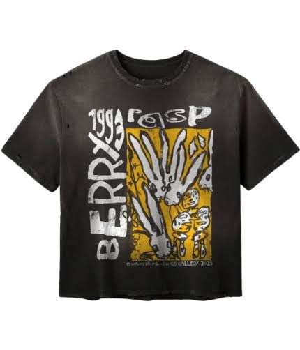 Raspberry Hills Code 77 Black Tee