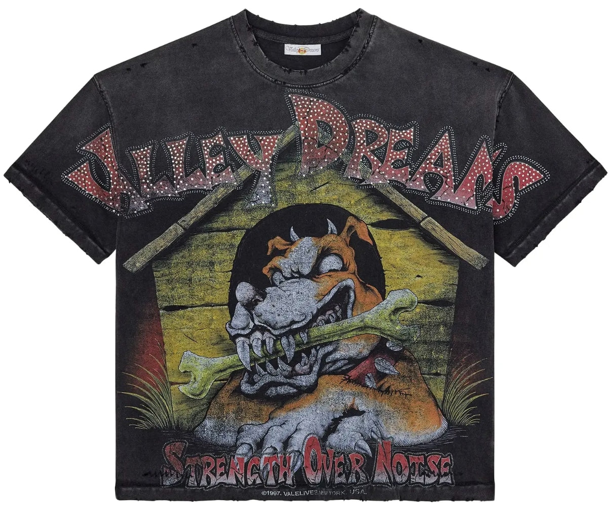 Vale Forever Doghouse Bling Tee Black