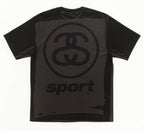 Stuusy Link Sport Tee Faded Black