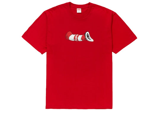 Supreme Cat in the Hat Tee Red