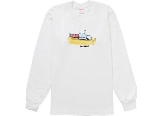 Supreme Neil Blender Arrow L/S Tee White