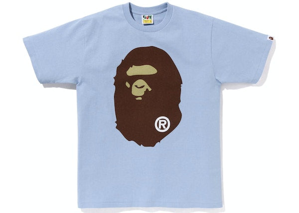 BAPE Pigment Big Ape Head Tee (SS23) Sax