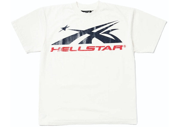 Hellstar Sport Logo Gel T-shirt White