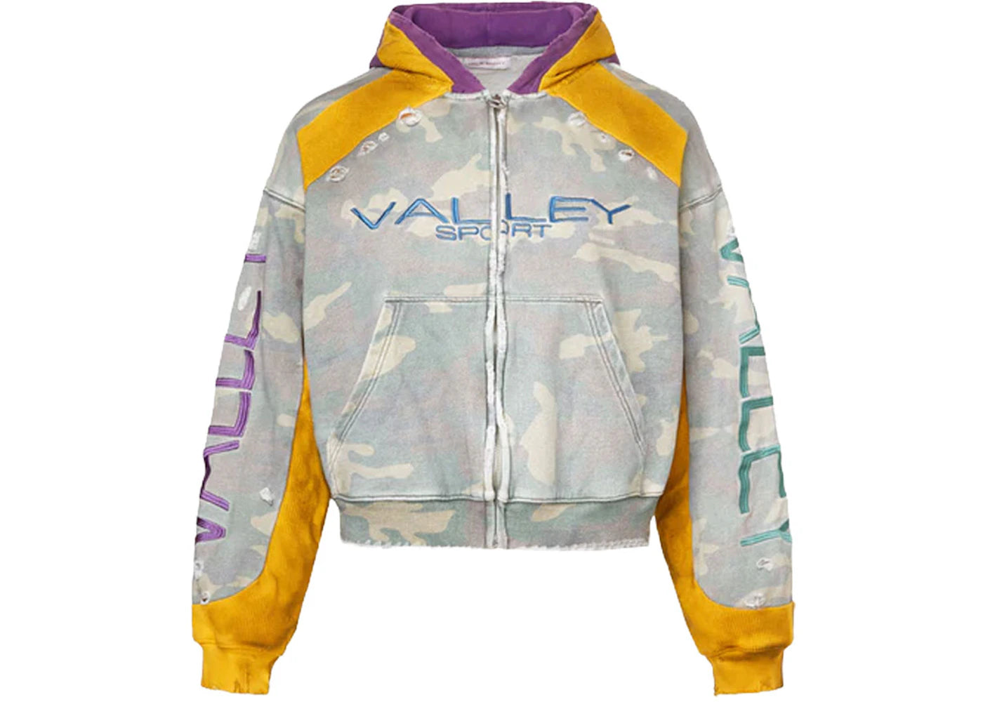 Vale Forever Boiler Room Zip Up Green