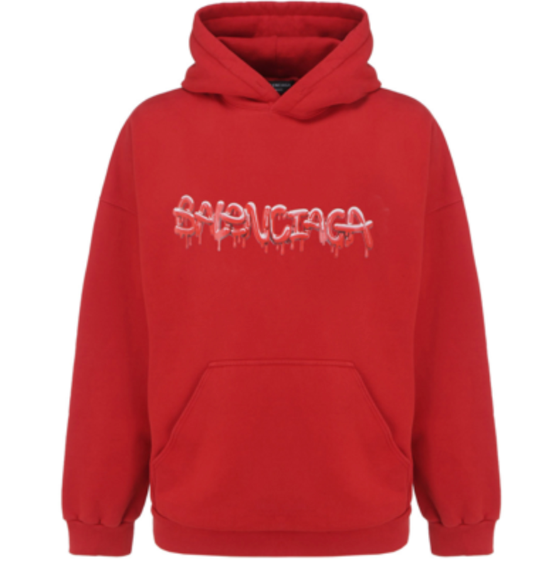 Balenciaga Graffiti Logo Hoodie