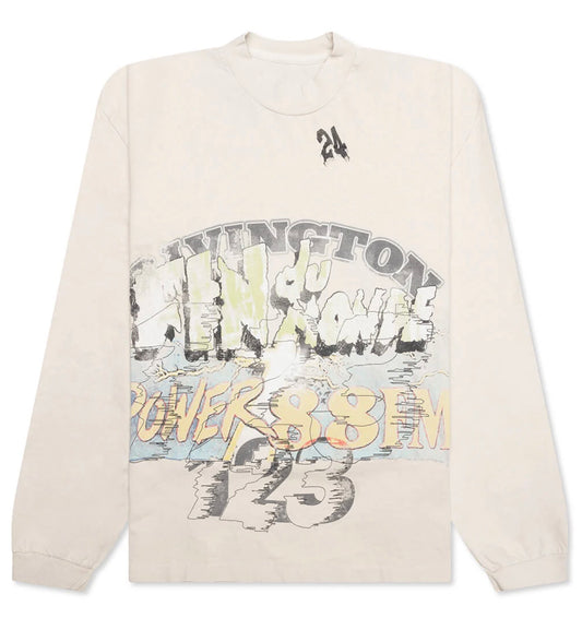 RIVINGTON roi Rebis Fin Du Monde L/S Tee - Vintage White