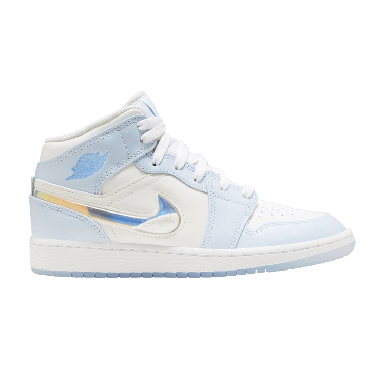 Jordan 1 Mid SE Glitter Swoosh (GS)