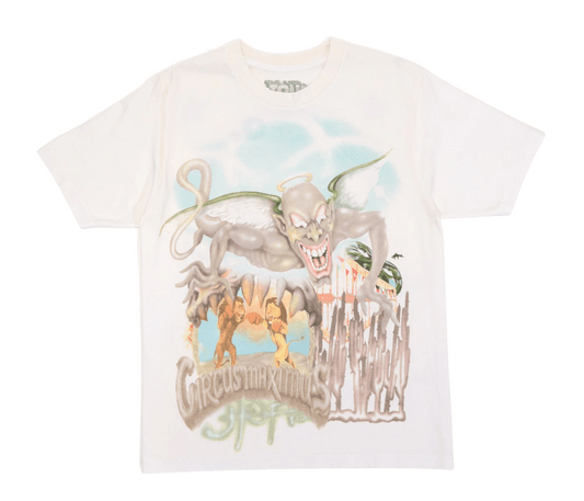 Travis Scott Utopia Circus Maximus 2023 Tour III Tee White