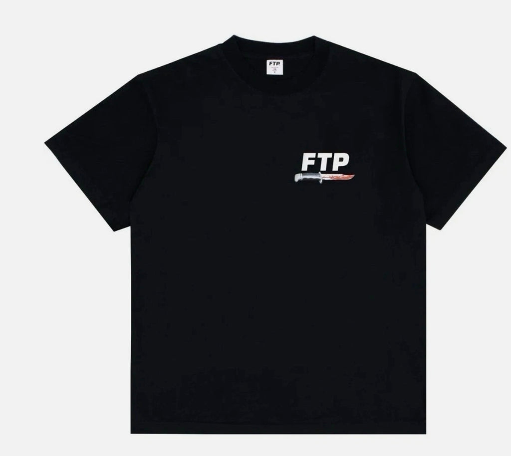 FTP Ghost Face Tee Black