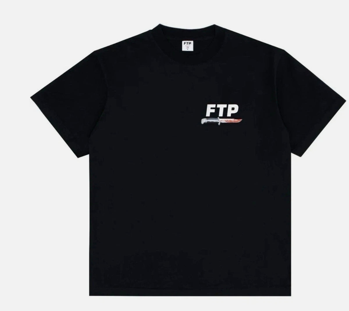 FTP Ghost Face Tee Black