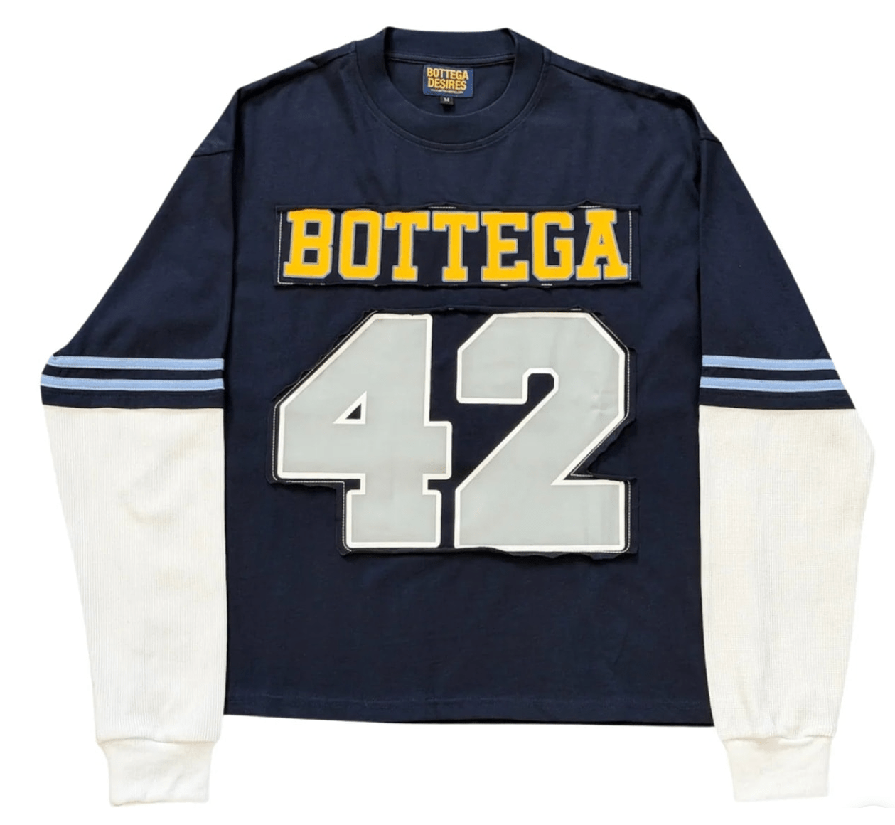 BOTTEGA DESIRES LONG SLEEVE JACKIE ROBINSON BLACK