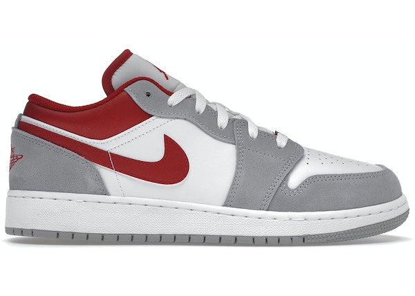 Jordan 1 Low SE Smoke Grey Gym Red (GS)