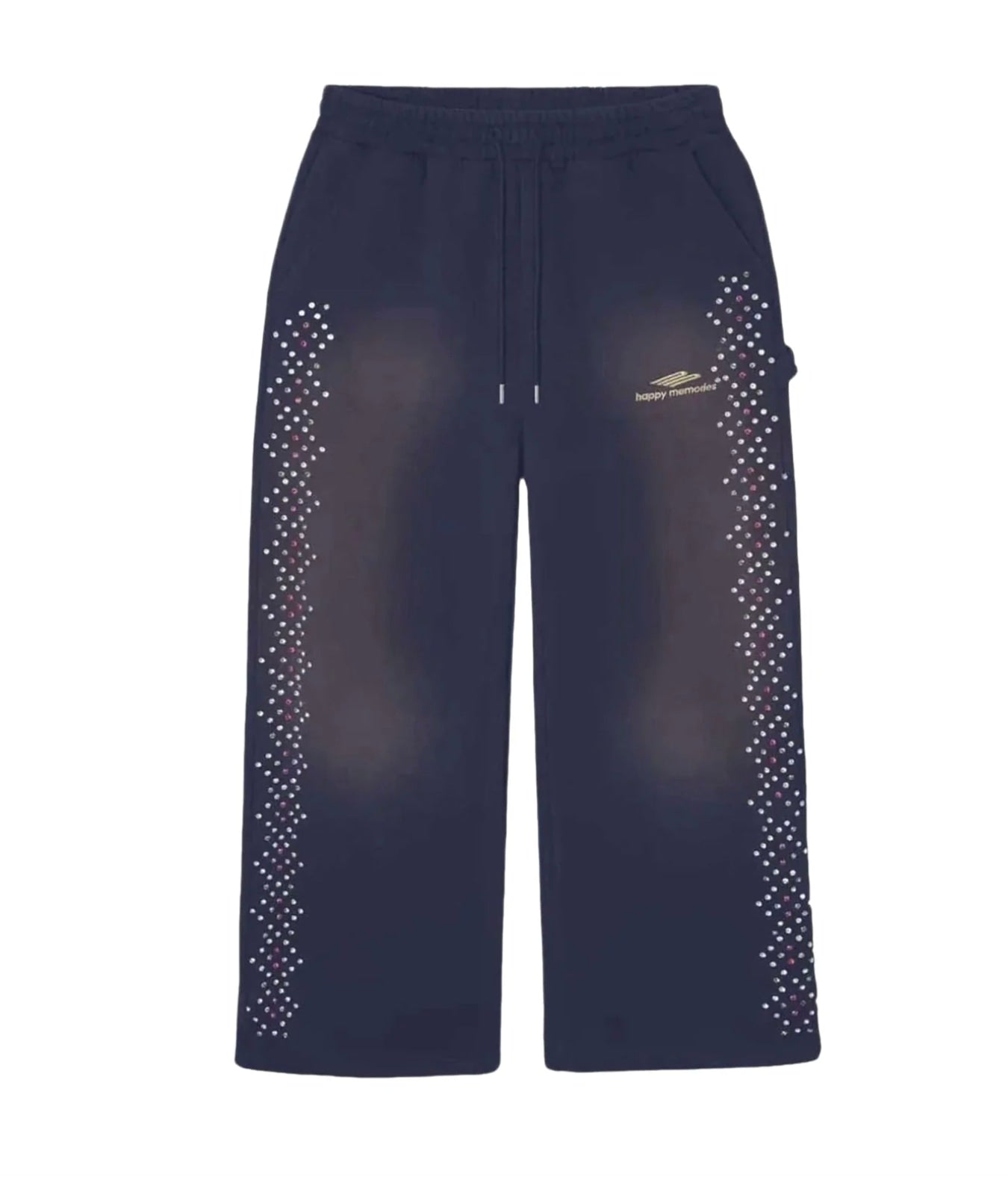Happy Memories Don't Die HMDD Crystal Sweatpants Navy