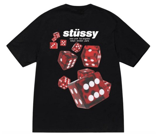 Stussy Rollers Tee Black
