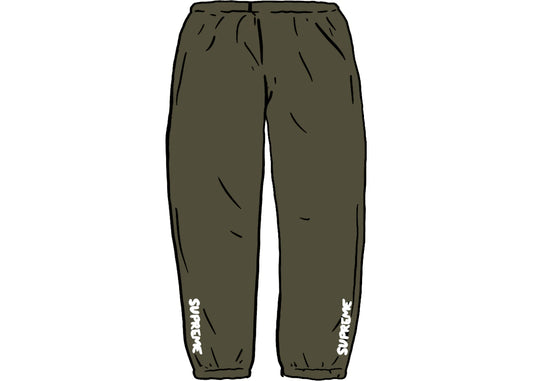 Supreme Warm Up Pant Olive