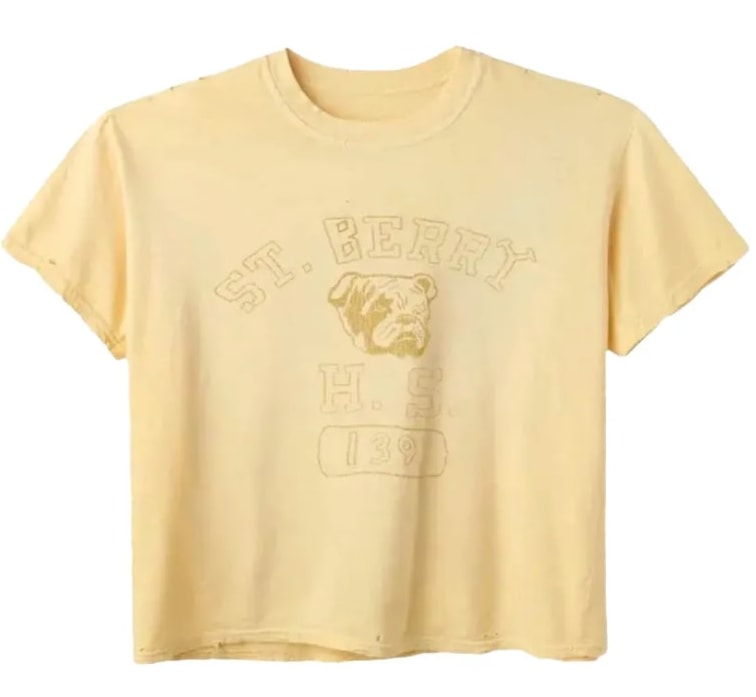 GV Gallery Berry Graphic Tee Yellow