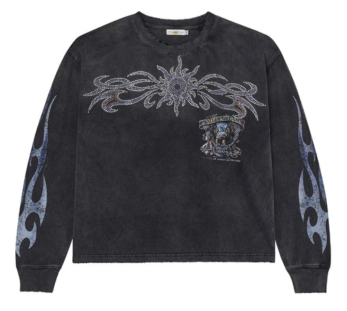 Vale Forever Valley Bling Long-Sleeve Black