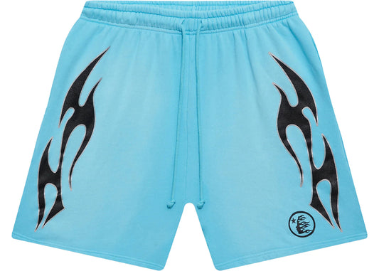 Hellstar Studios Shorts Blue