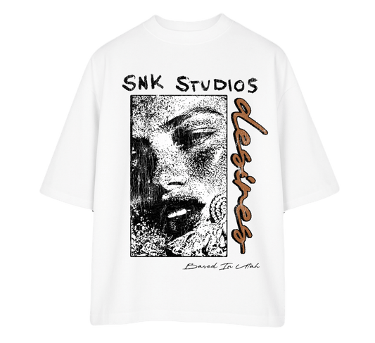 SNK Studios Desires Tee White